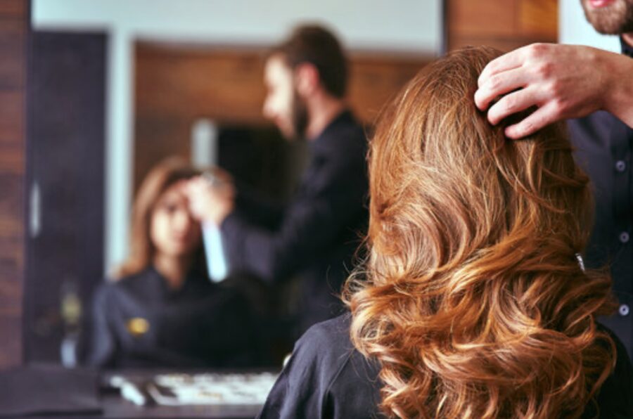 Studio B salon interior